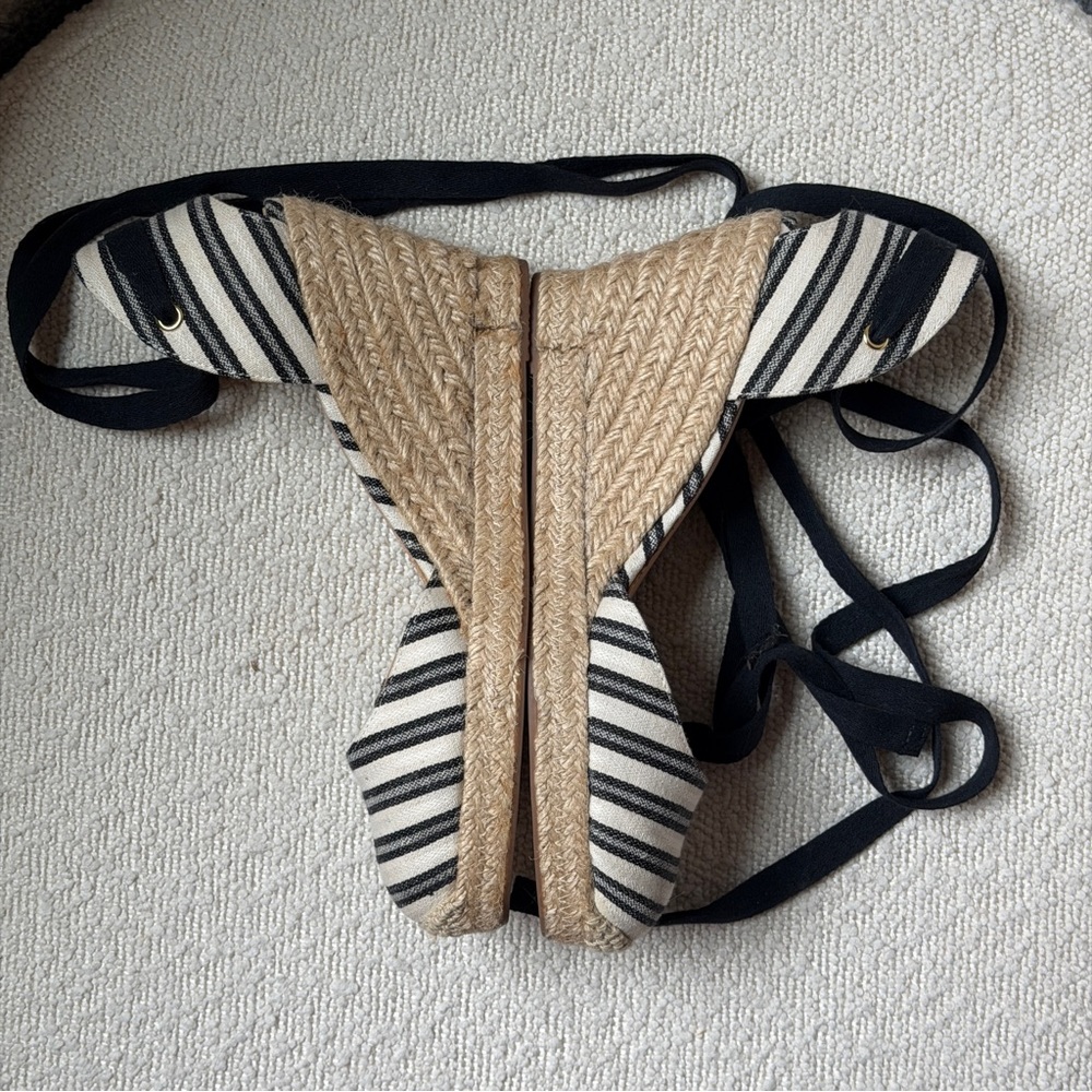 J Crew Espadrille Wedge Sandals - Picture 8 of 10
